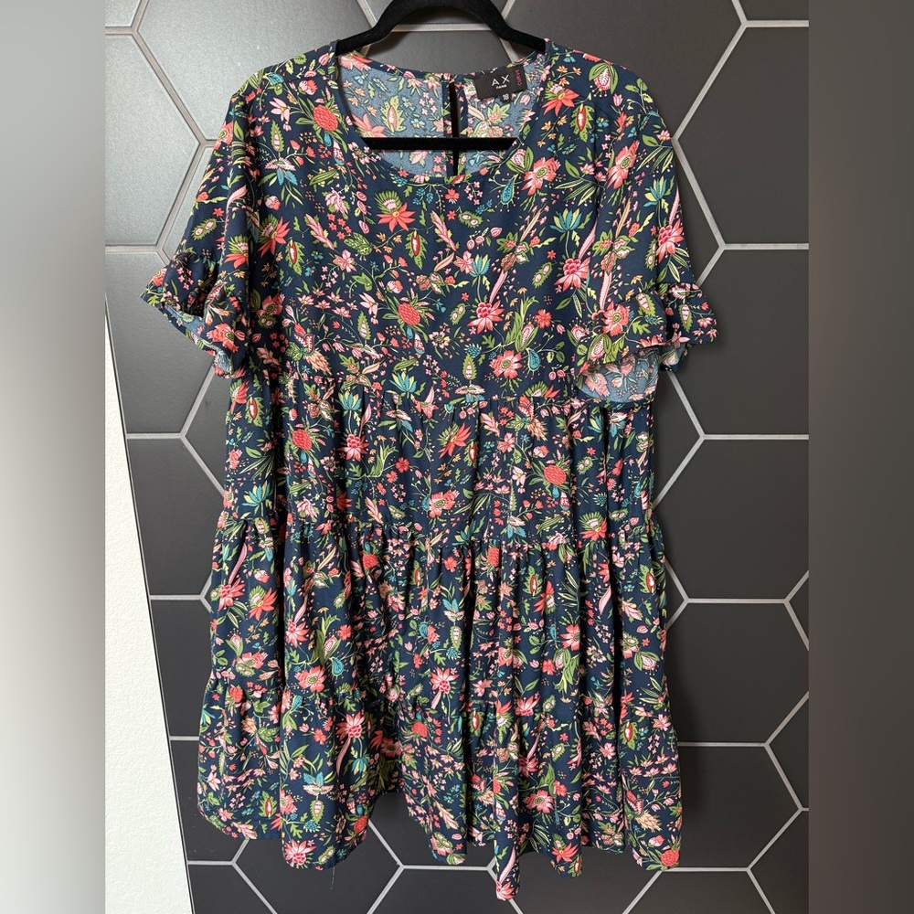 ASOS Floral Tiered Dress